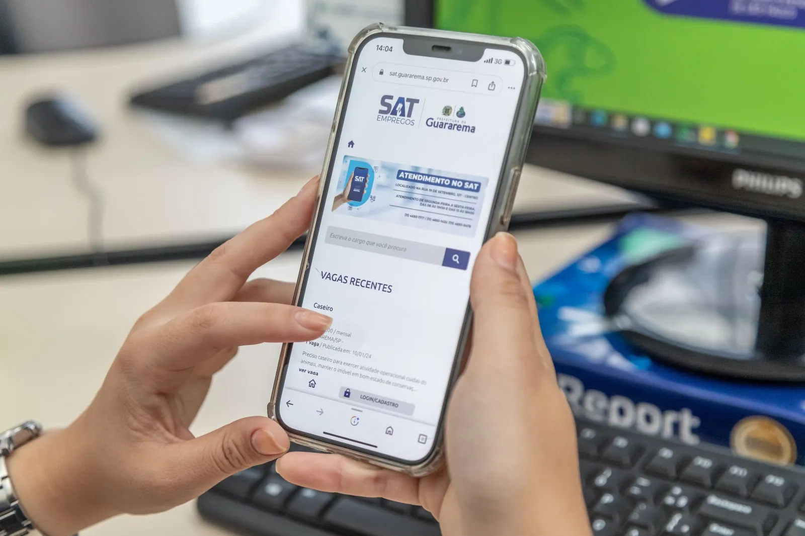 SAT Guararema divulga 99 vagas de emprego em diferentes áreas nesta semana