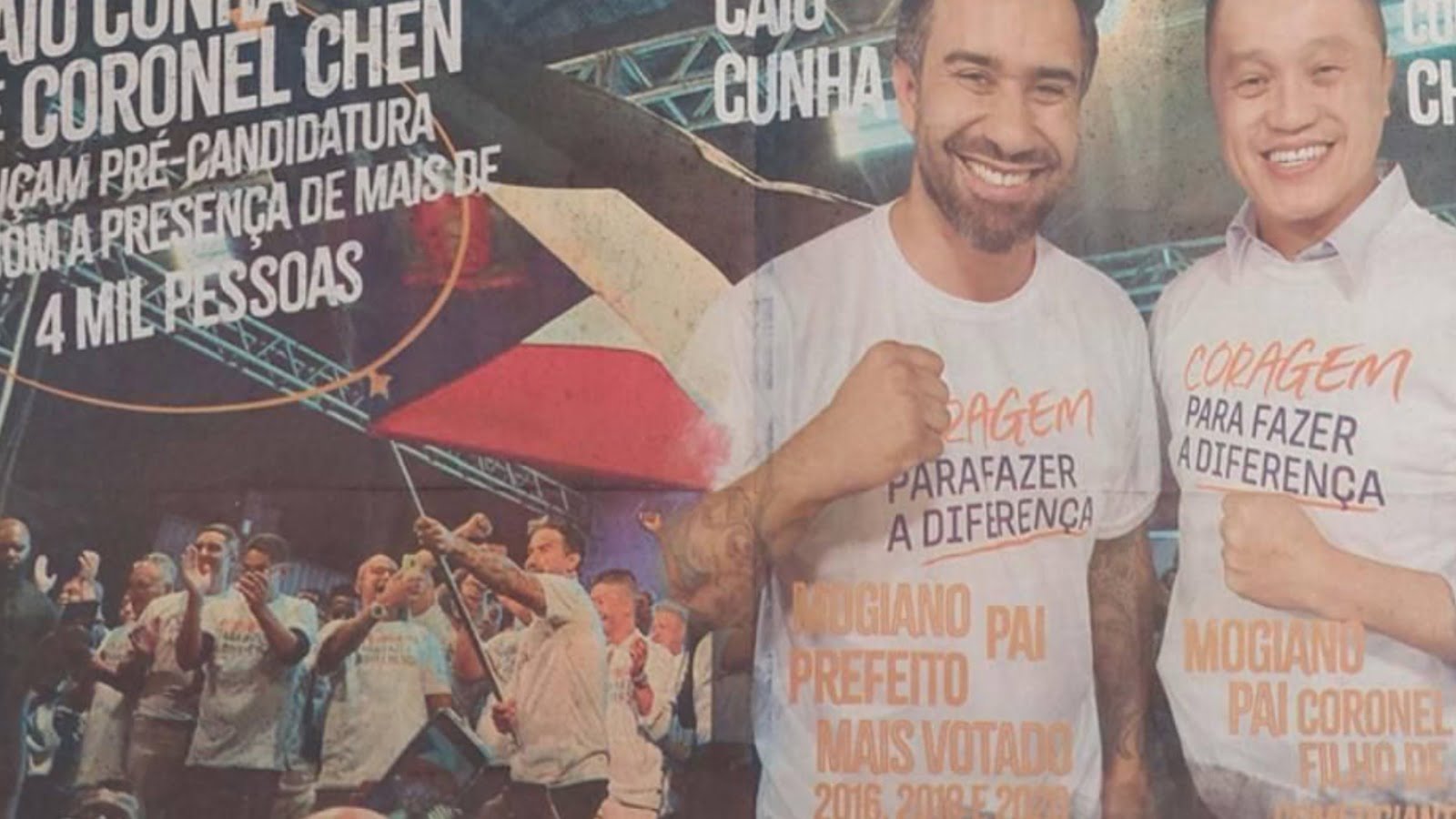 União Brasil acusa Podemos de propaganda eleitoral antecipada para Caio Cunha