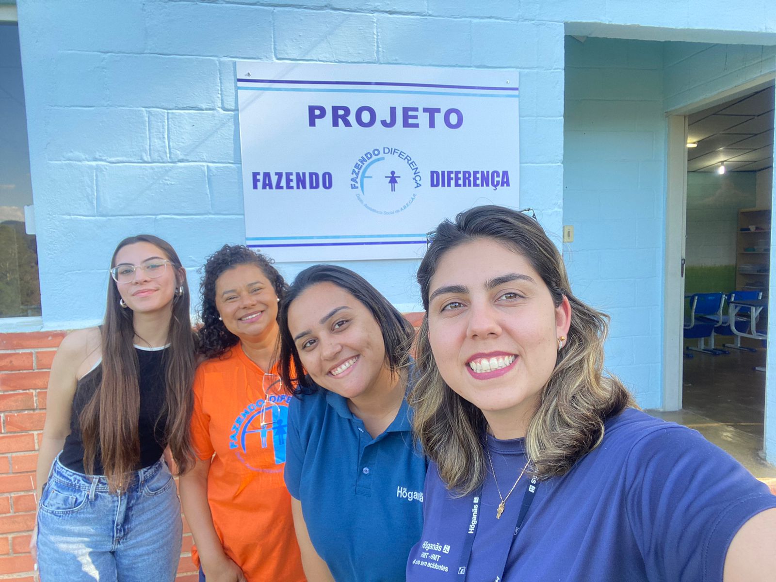 Höganäs Brasil realiza a doação de 280 quilos de alimentos