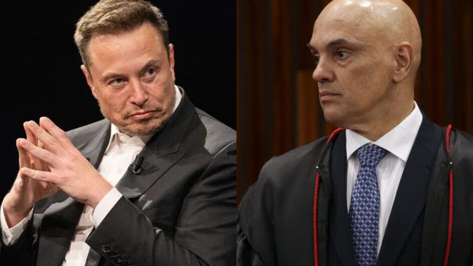 Musk ameaça e critica Moraes no X após ter sido intimado por ministro