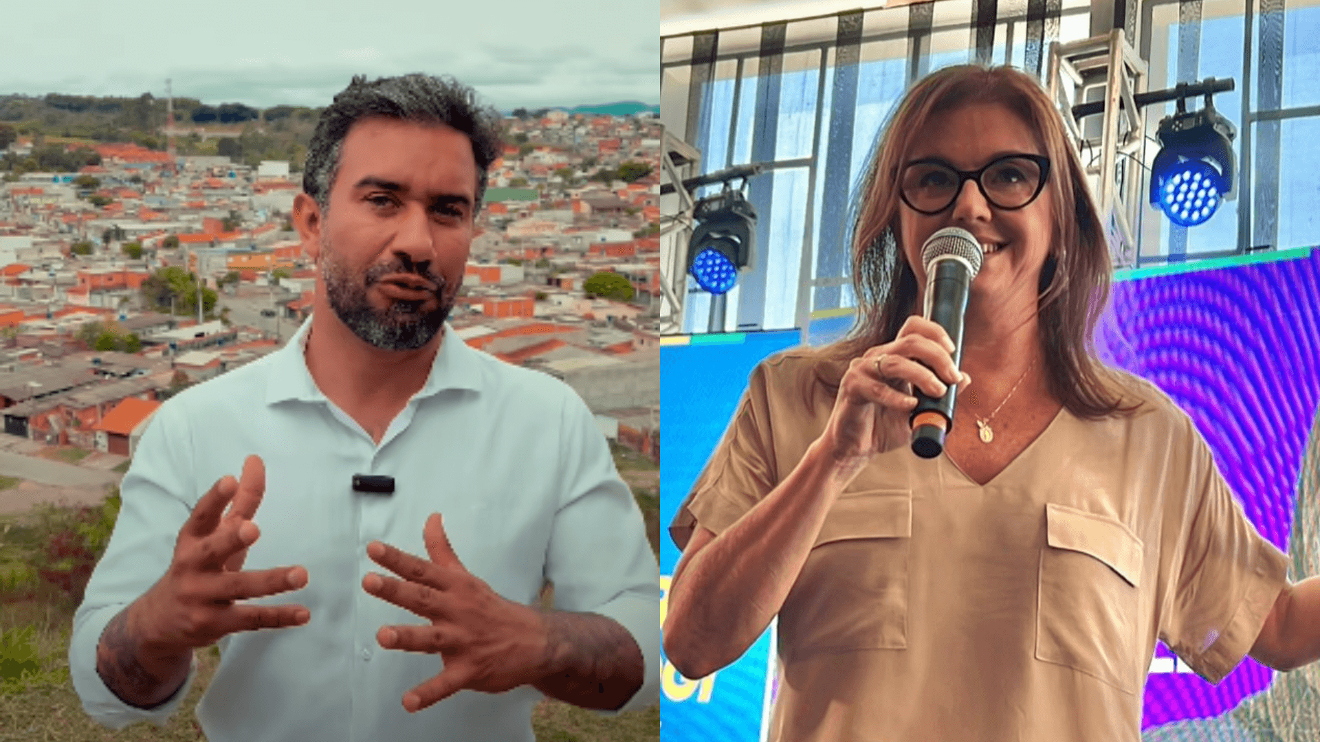 Caio Cunha e Mara Bertaiolli têm propagandas suspensas pela Justiça