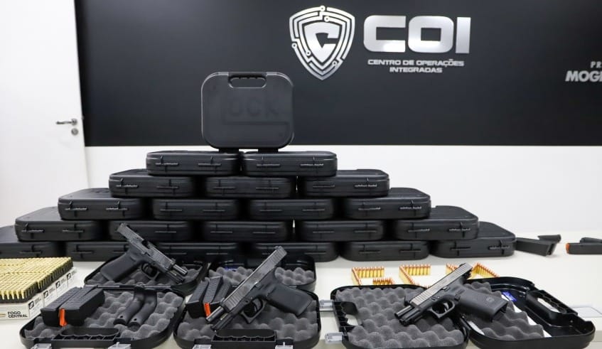 GCM de Mogi das Cruzes recebe mais de 250 armas novas
