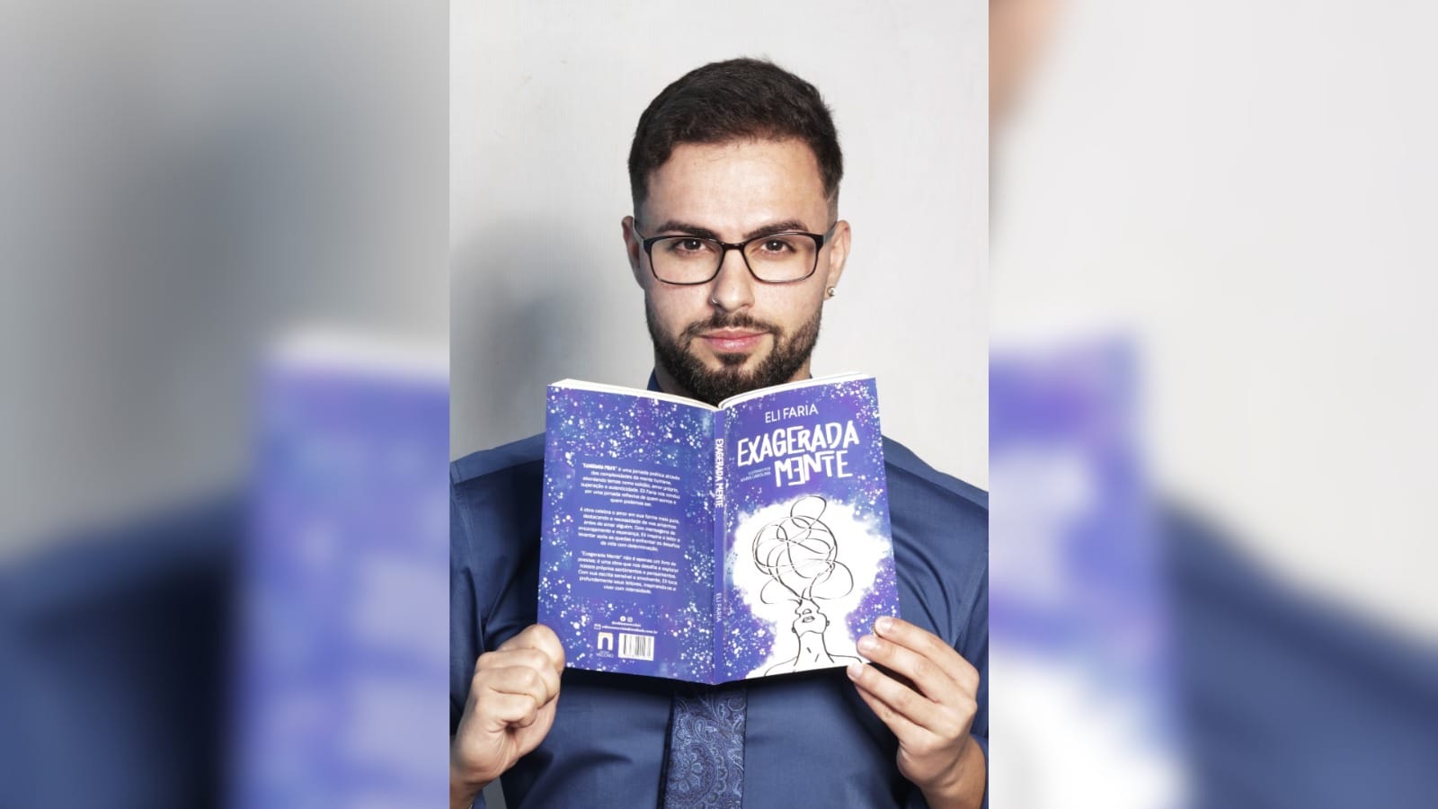 Escritor de Mogi das Cruzes conquista três prêmios com o livro 'Exagerada Mente'