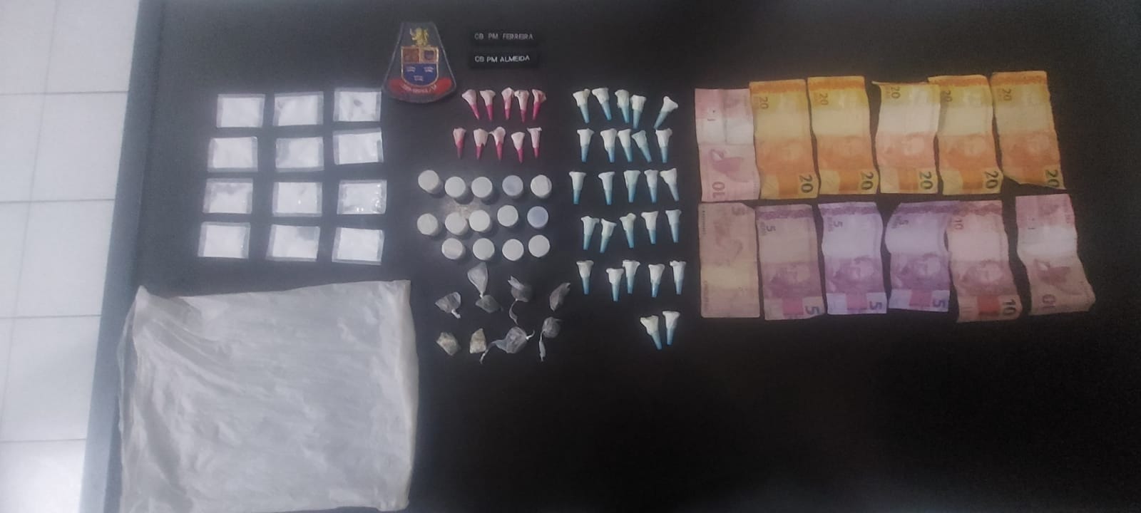 Homem é preso em flagrante por tráfico de drogas, em Arujá