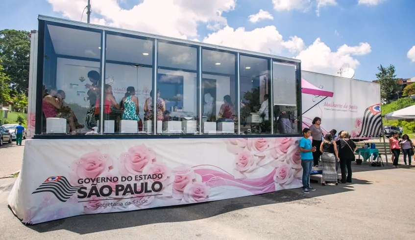 Poá recebe Carreta de Mamografia com exames gratuitos a partir desta terça-feira (9)
