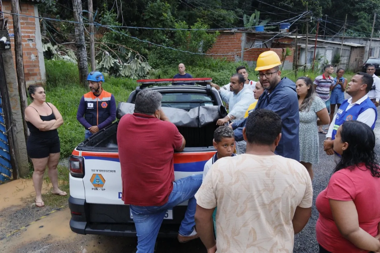 Poá decreta Situação de Emergência após fortes chuvas registradas no final de semana