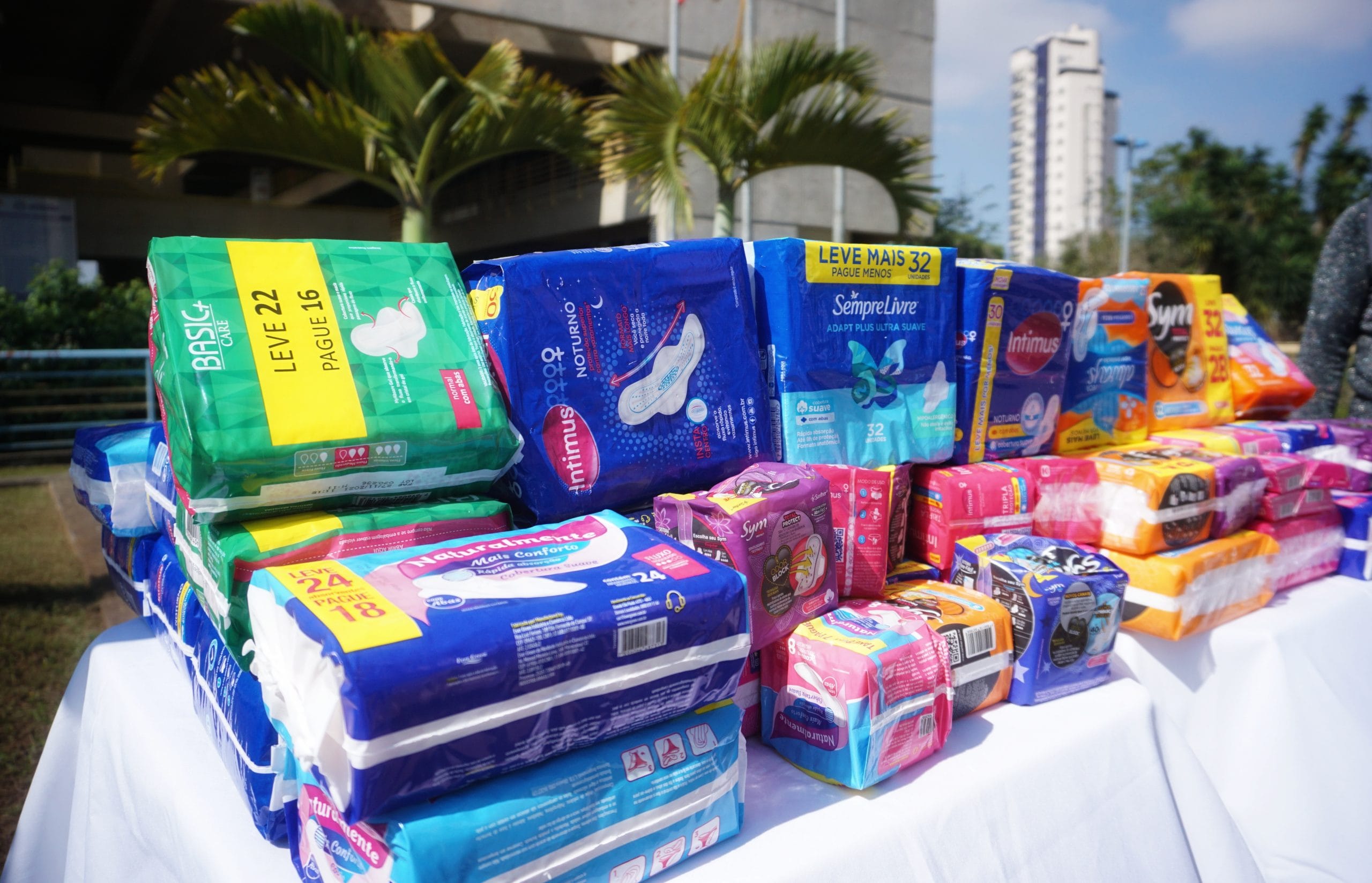 Suzano promove campanha de arrecadação de absorventes