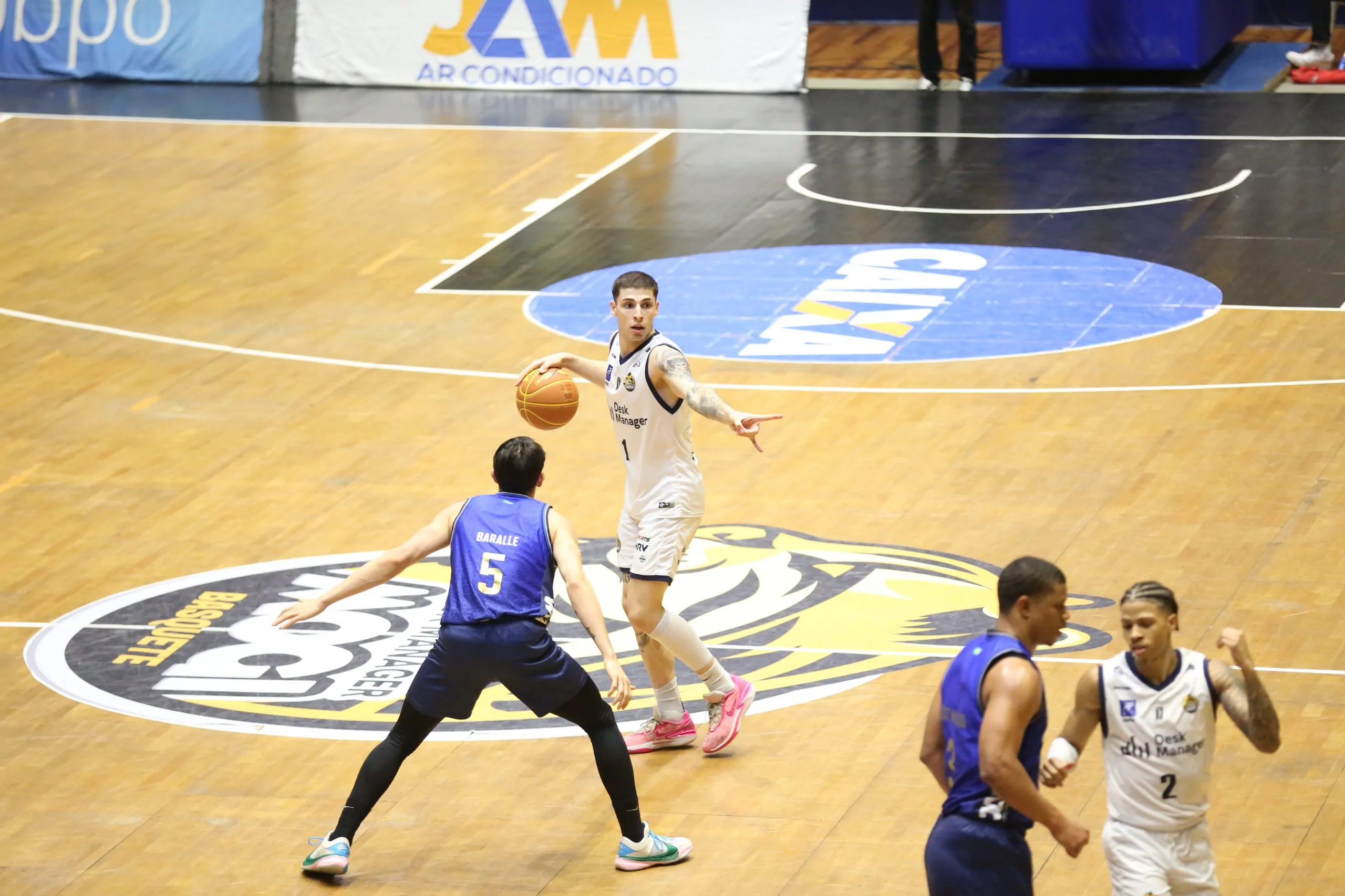 Mogi Basquete é derrotado pelo KTO Minas no primeiro confronto dos playoffs do NBB