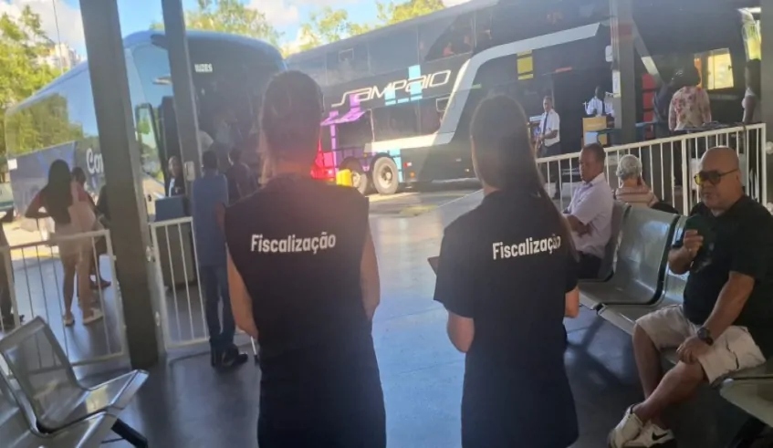 Procon fiscaliza Terminal Rodoviário e comércio por causa dos feriados