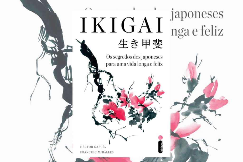 Capa de livro branca com título e nome do autor e com a ilustração de uma árvore com galhos pretos e flores em tons diferentes de rosa