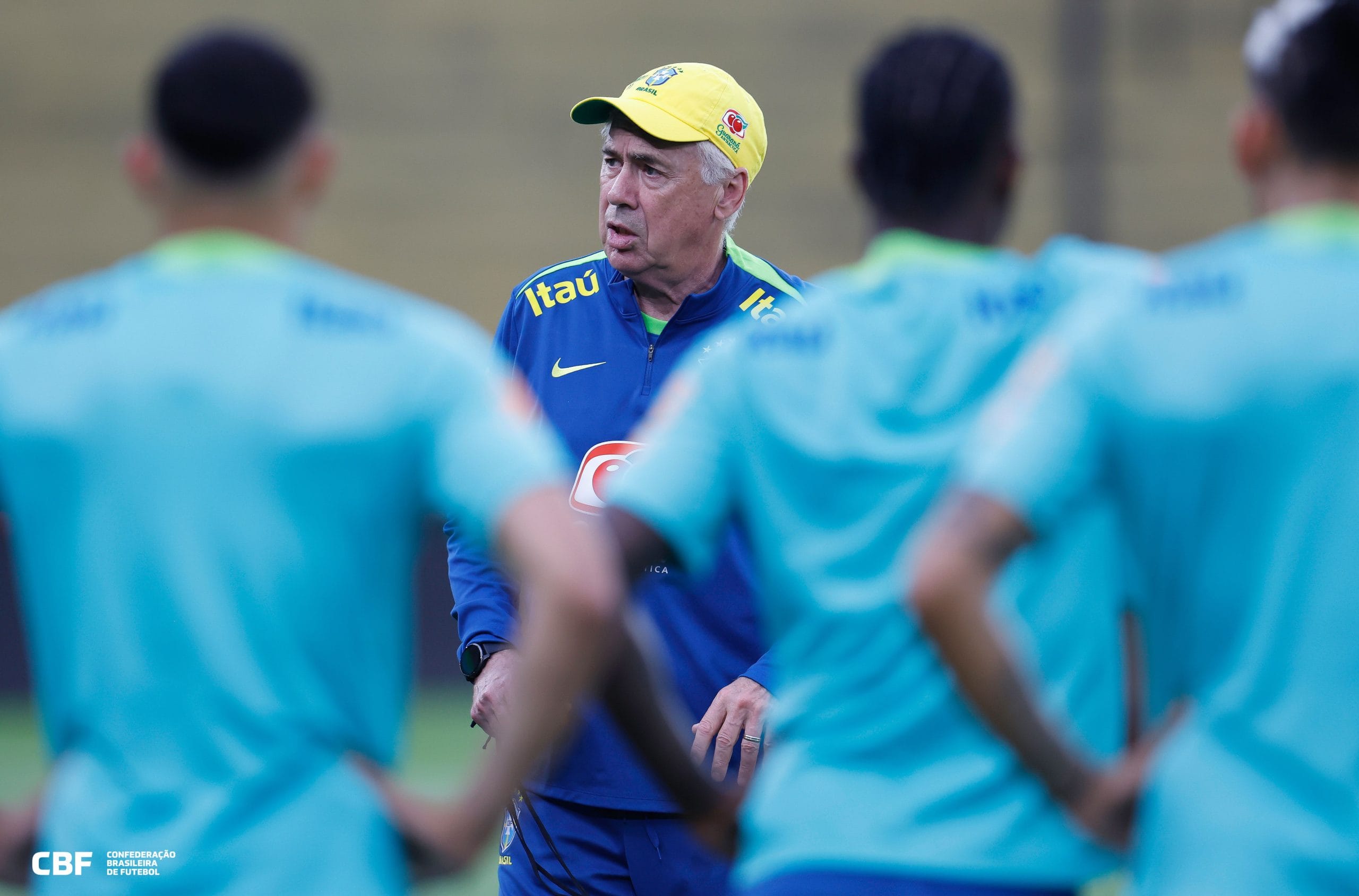 Brasil enfrenta Equador na estreia do italiano Carlo Ancelotti