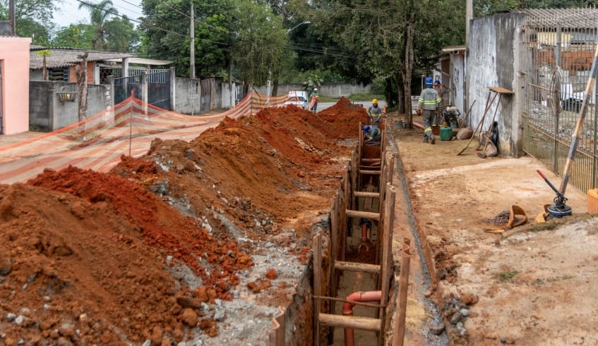 Obras do Semae no Jd. Nove de Julho devem ser concluídas em 2026, estima prefeitura