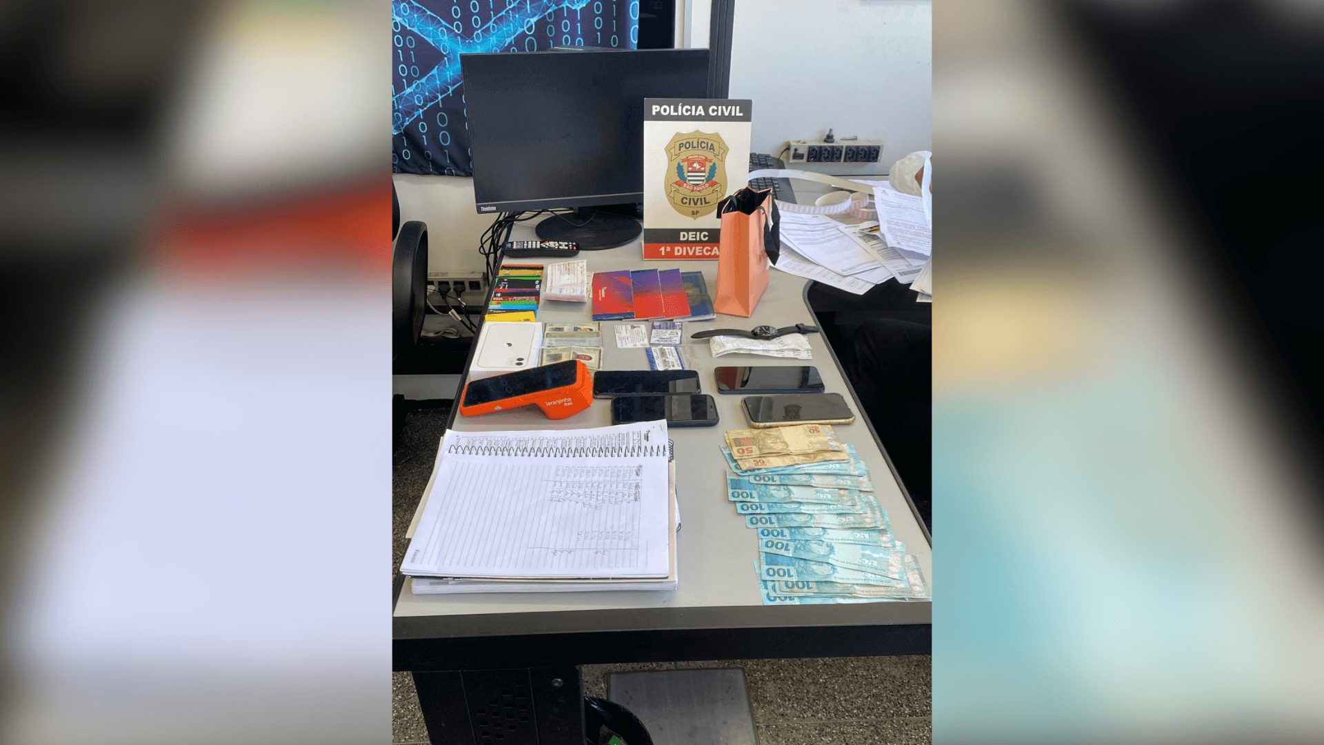 Deic prende mais 6 por participação em roubo de casa de câmbio em Suzano