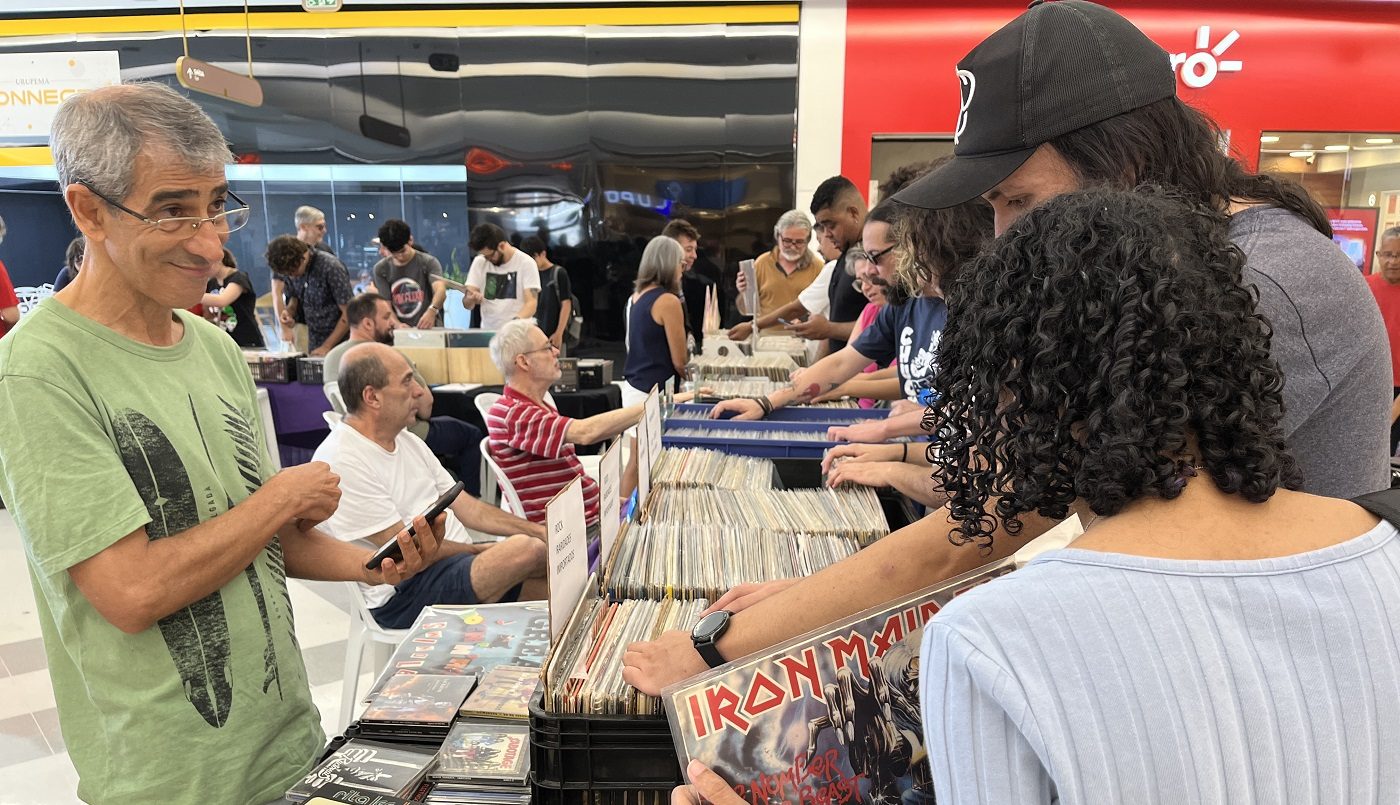 Feira de Disco, em Mogi, reúne mais de 7 mil títulos neste sábado