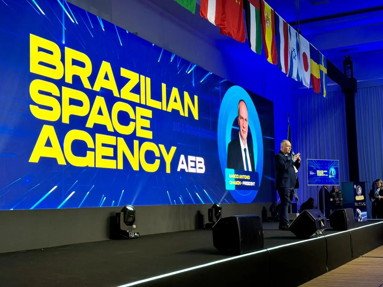 Mogi sedia evento internacional com astronautas de 20 países