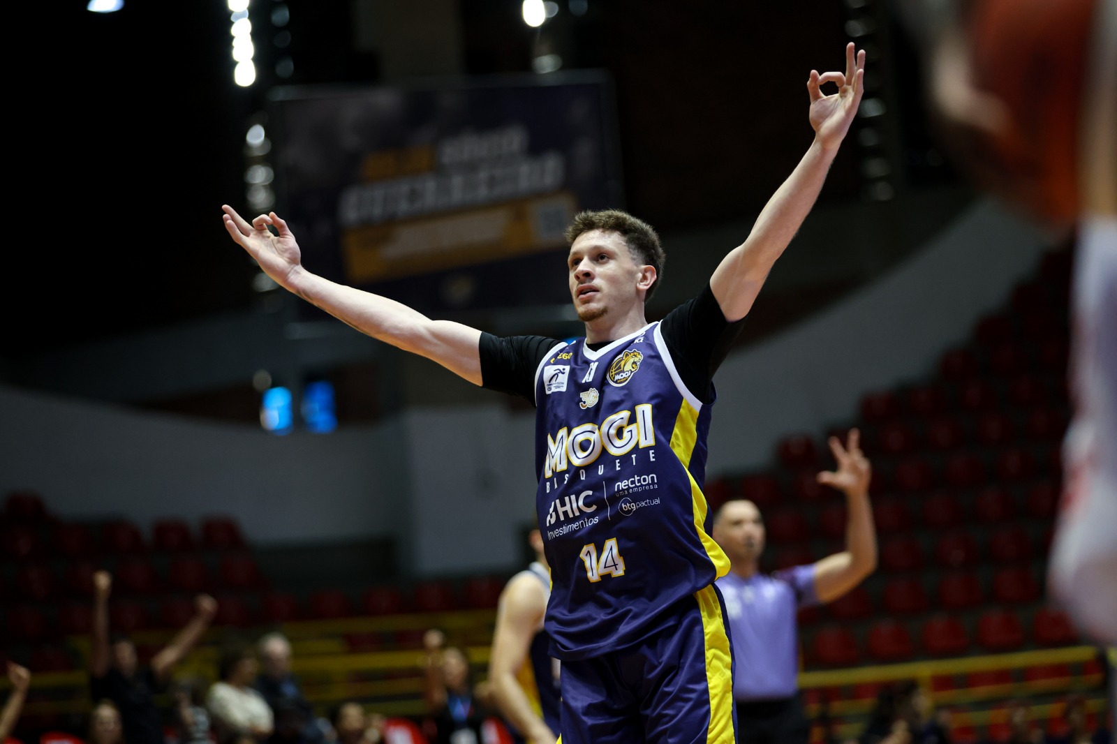 Mogi Basquete encara o Rio Claro nesta sexta-feira (14) pela oitava rodada do NBB