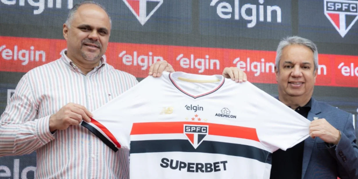 Elgin renova patrocínio da camisa do São Paulo FC para 2026
