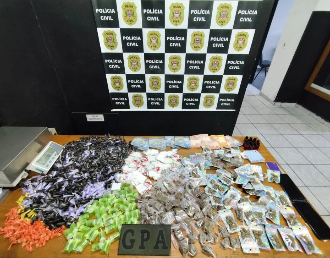 GCM de Suzano realiza 339 prisões em flagrante e apreende 172 quilos de entorpecentes em 2025