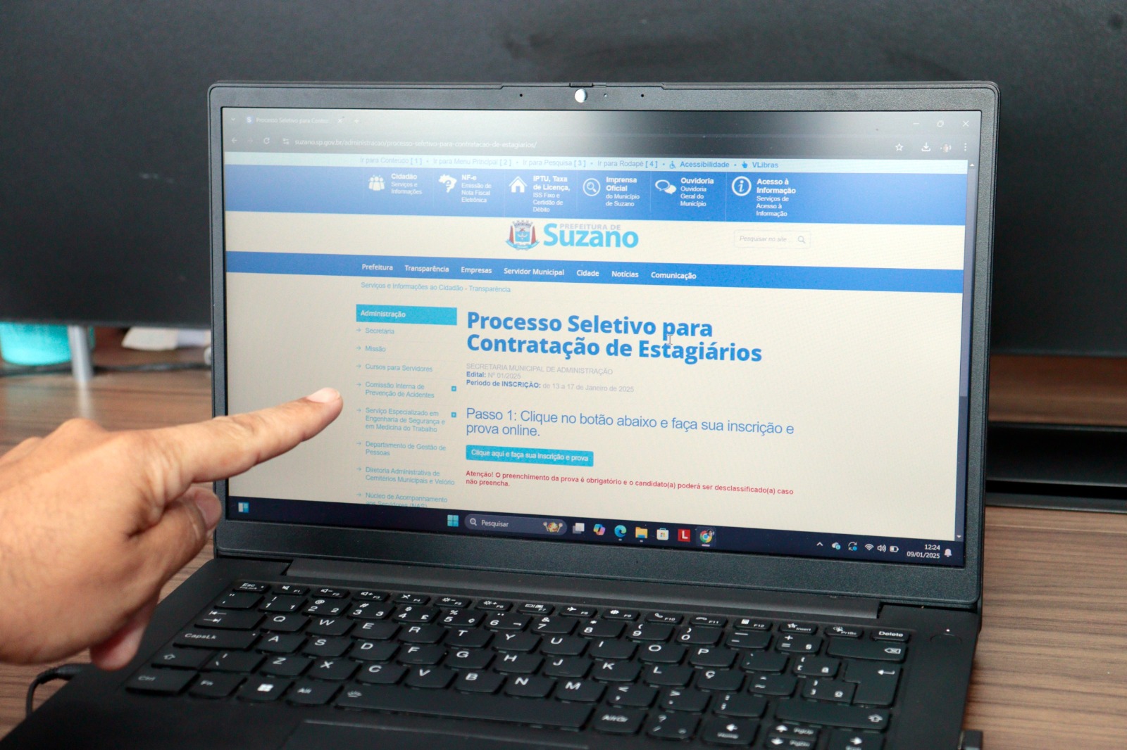 Prefeitura de Suzano abre novo processo seletivo para vagas de estágio; veja como se inscrever