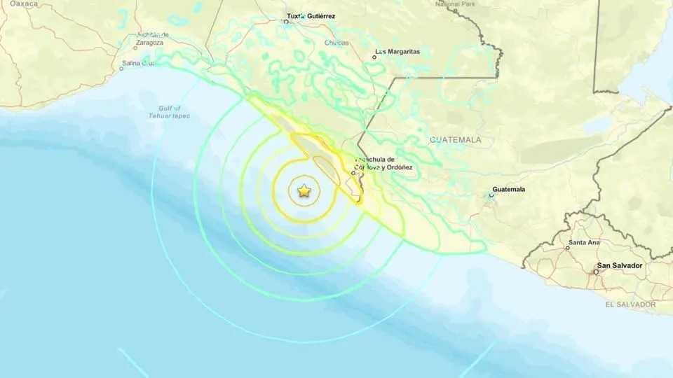 Terremoto de magnitude 7,3 atinge sul do México e gera alerta de tsunami