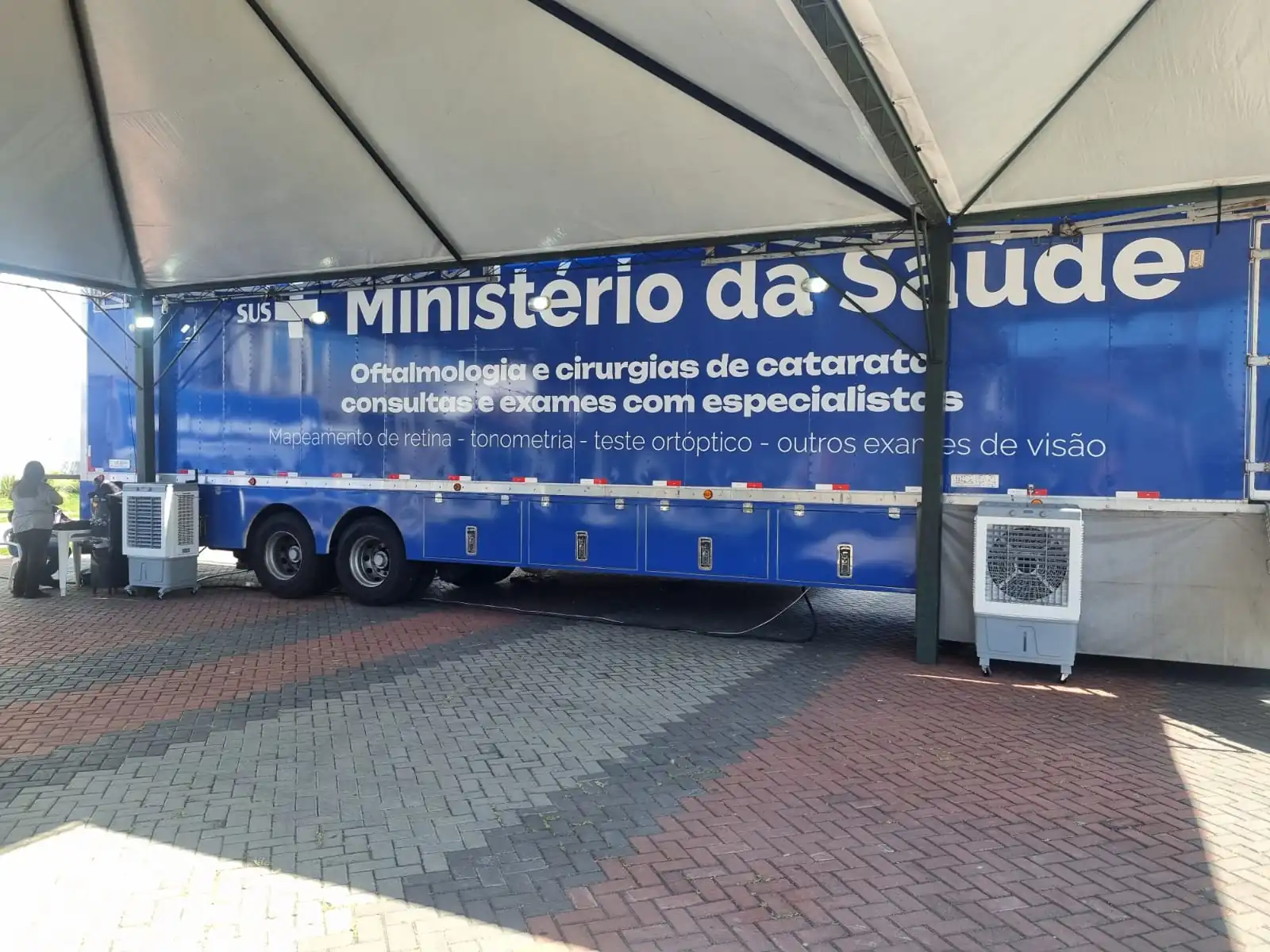 'Carreta da Oftalmologia' inicia atendimentos em Suzano nesta segunda-feira (3)