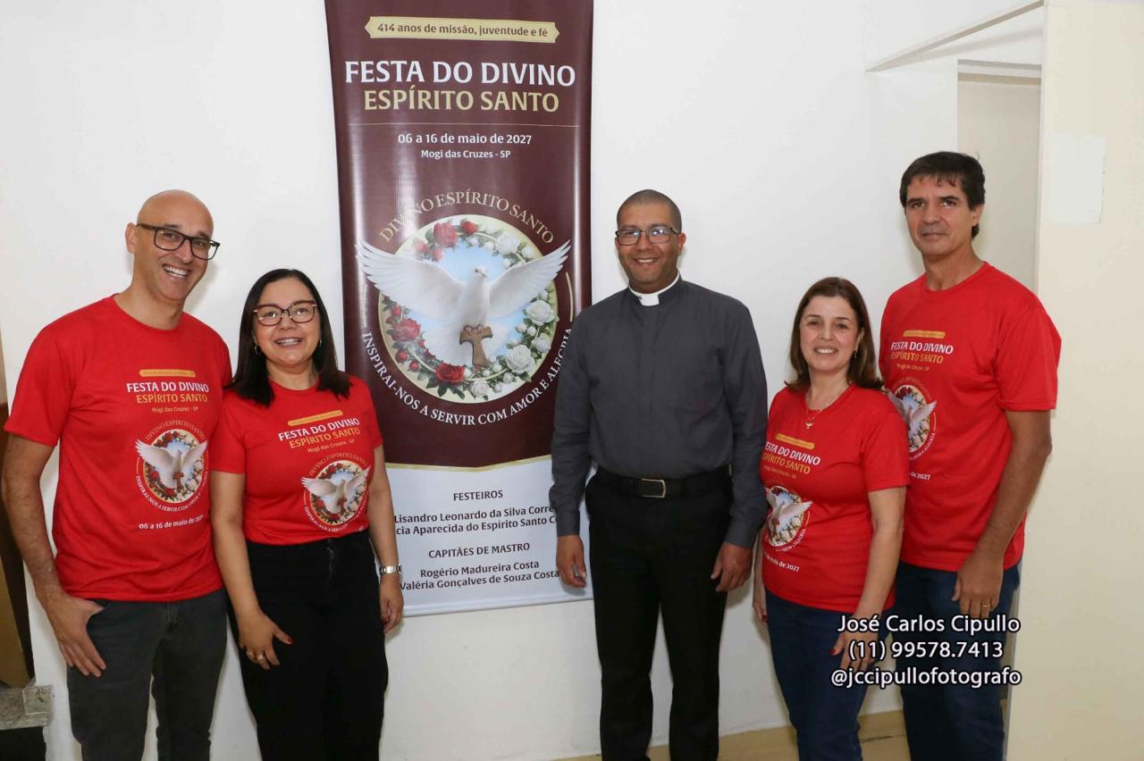 Festa do Divino Espírito Santo de Mogi das Cruzes define tema para a edição de 2027