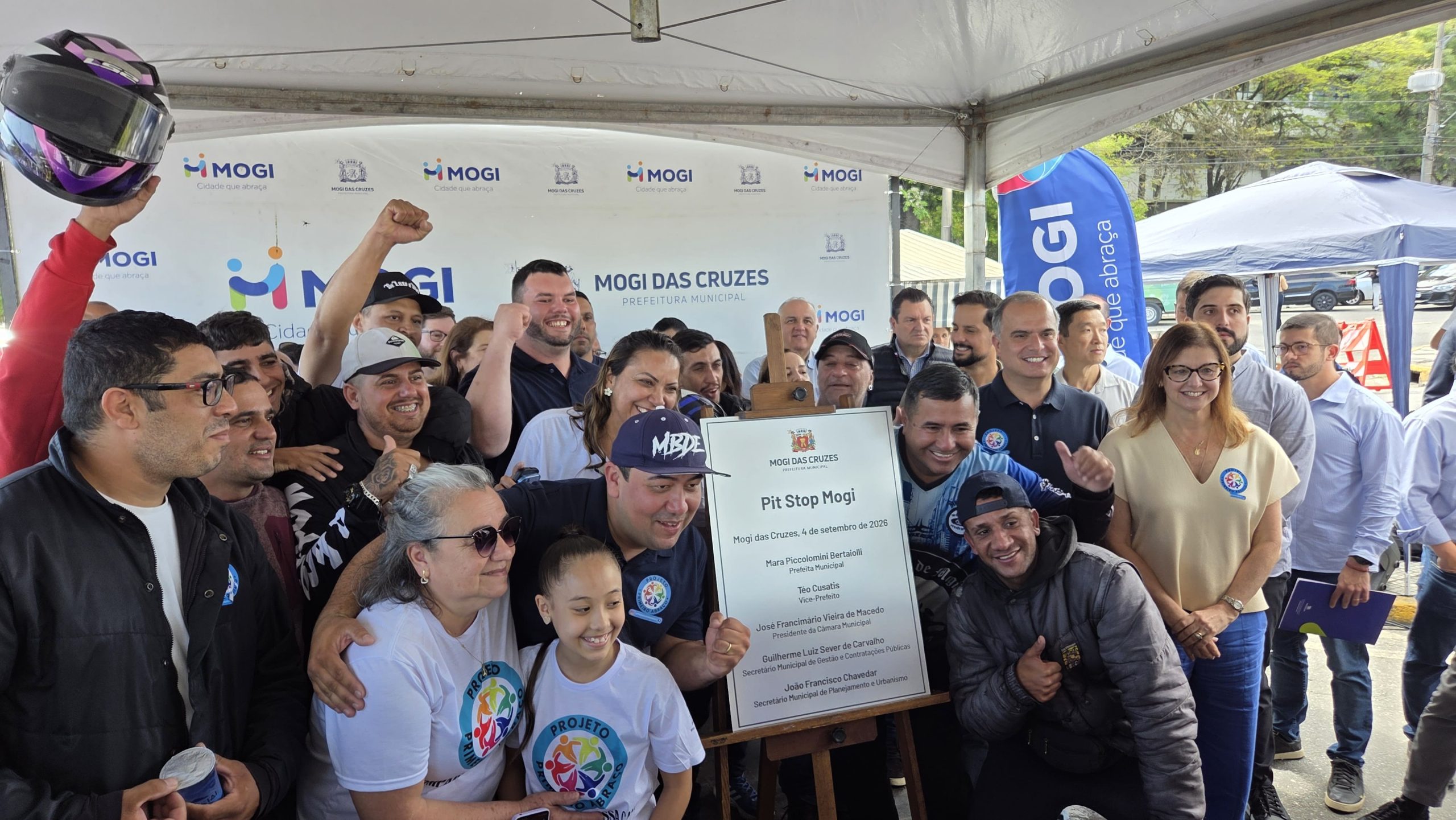 Prefeitura de Mogi das Cruzes inaugura Pit Stop para motoboys no Centro Cívico