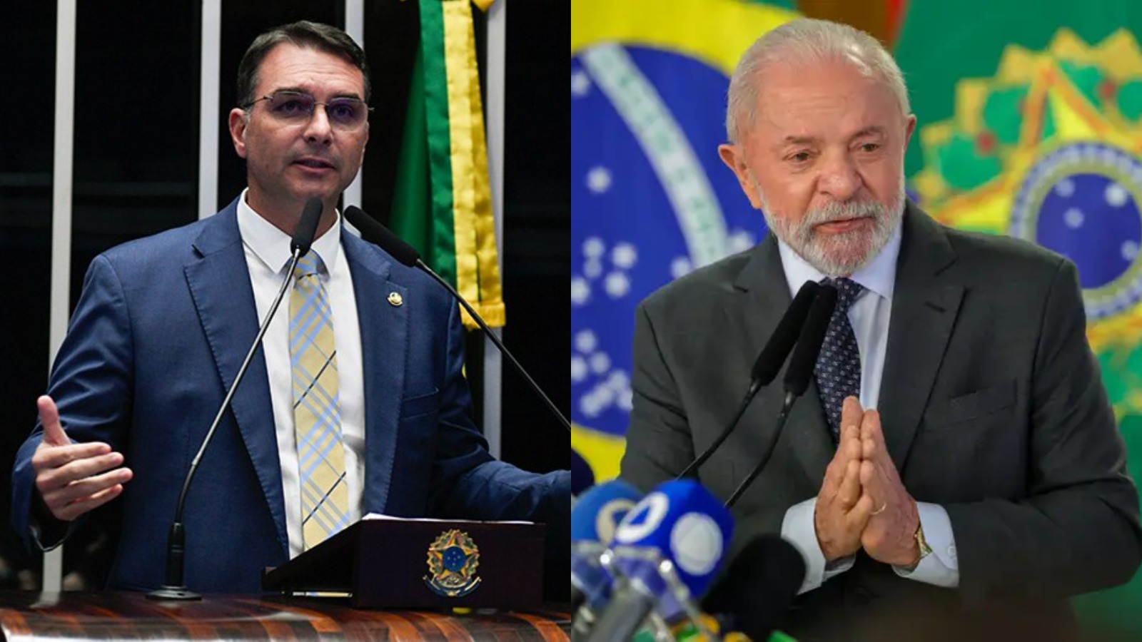 Quaest: Flávio Bolsonaro tem 42% das intenções de voto no 2º turno contra Lula, que tem 41%
