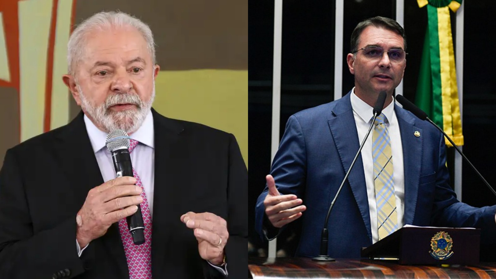 Datafolha: Lula tem 47% das intenções de voto em possível 2º turno contra Flávio, que tem 45%