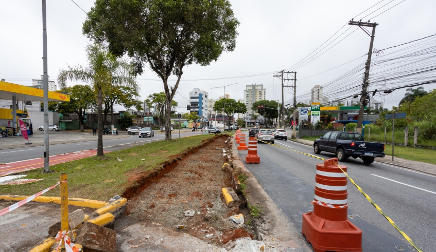 Prefeitura de Mogi das Cruzes realiza intervenções no trânsito da João XXIII e da Narciso Yague Guimarães